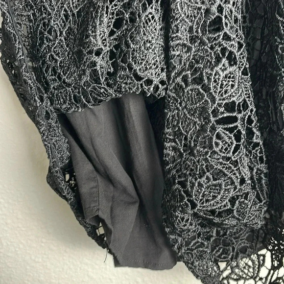Maeve by Anthropologie Lace Black Top - Picture 7 of 10